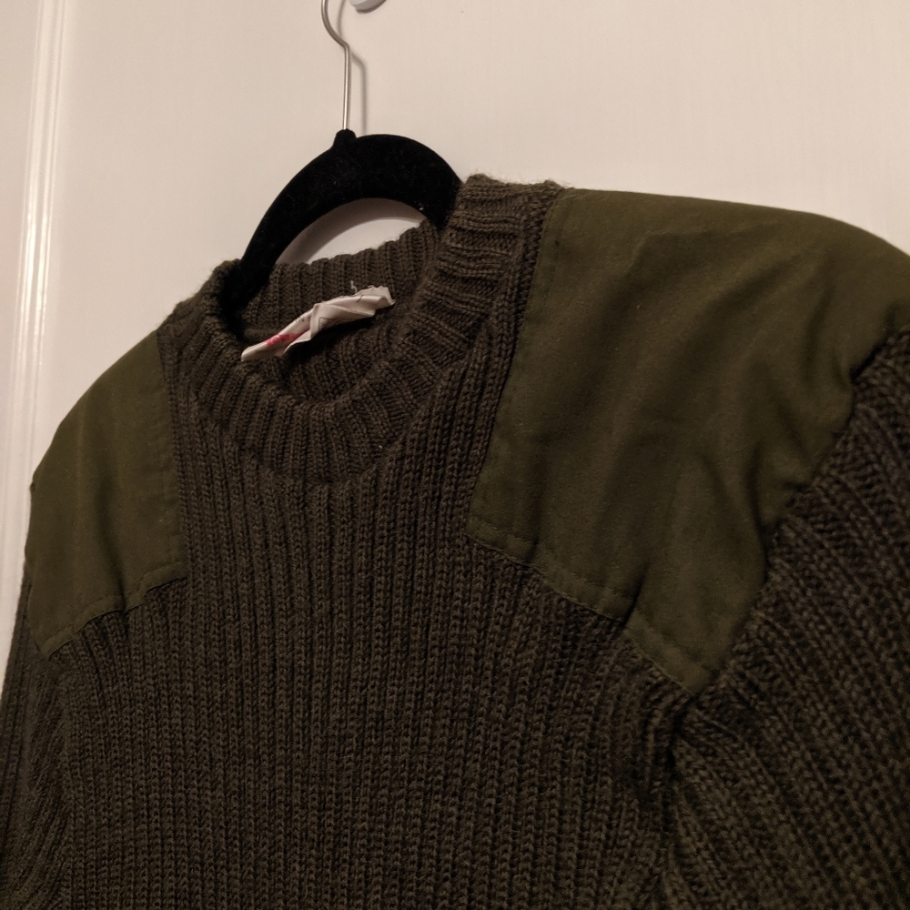 Army Wooly Pully 100% wool sweater